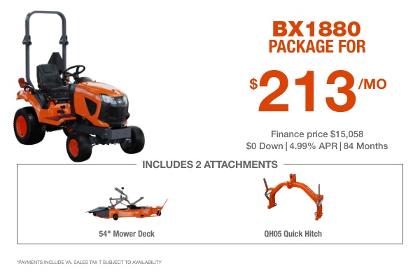 レプトン　試作品？　BG180 BX1880 Package - Stevenson Tractor