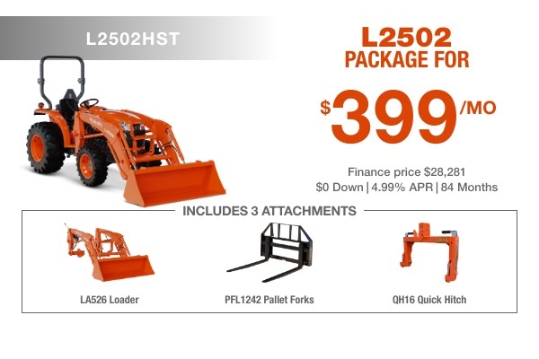 L2502HST Package - Stevenson Tractor